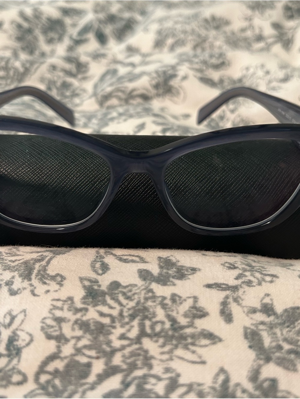 Prada Navy Blue Cat-Eye Women's Glasses - Picture 3 of 8